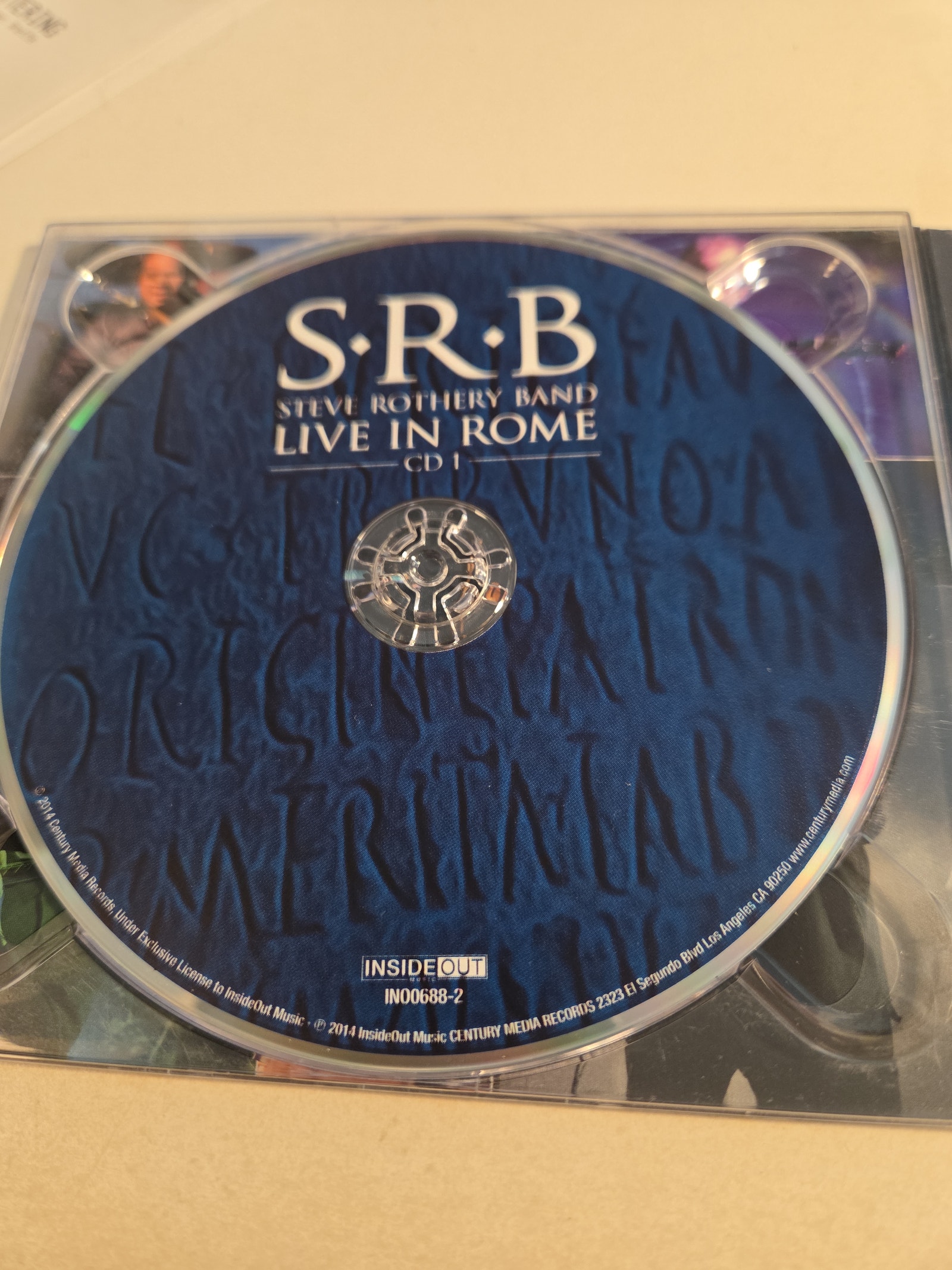 Steve Rothery Band – Live in Rome CD + DVD | FINN-torget
