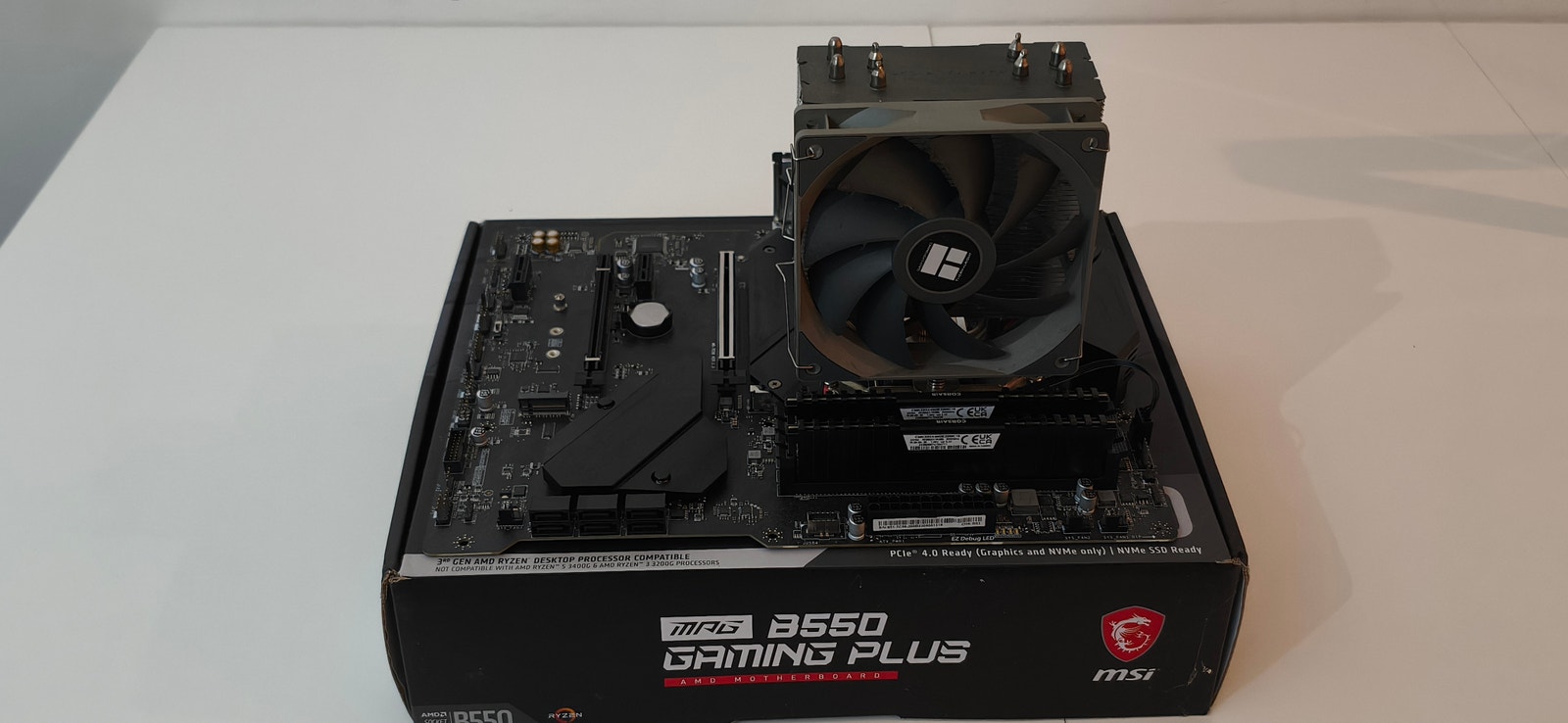 AMD Ryzen 9 5900X + MSI B550 Gaming Plus + 32GB RAM | FINN-torget