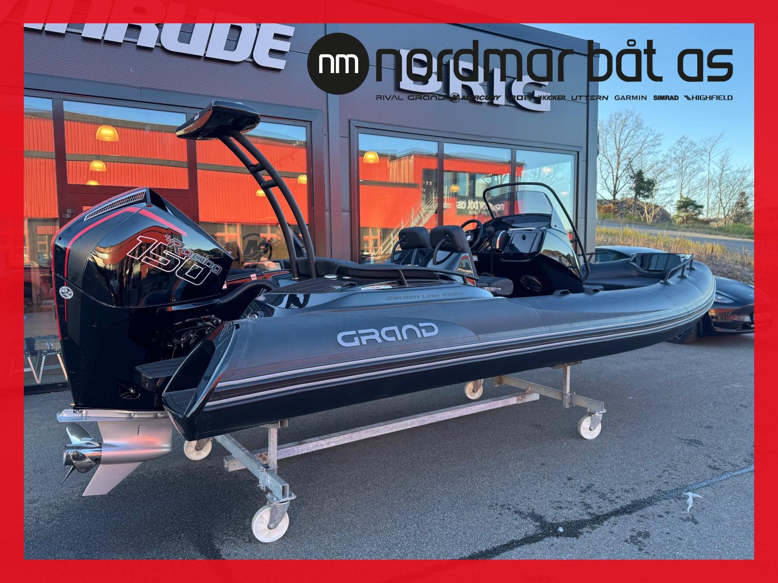 Bilde av 'Grand 580 Golden Line - 150R V6 - NORGES RÅESTE GRAND 580 Racing !'