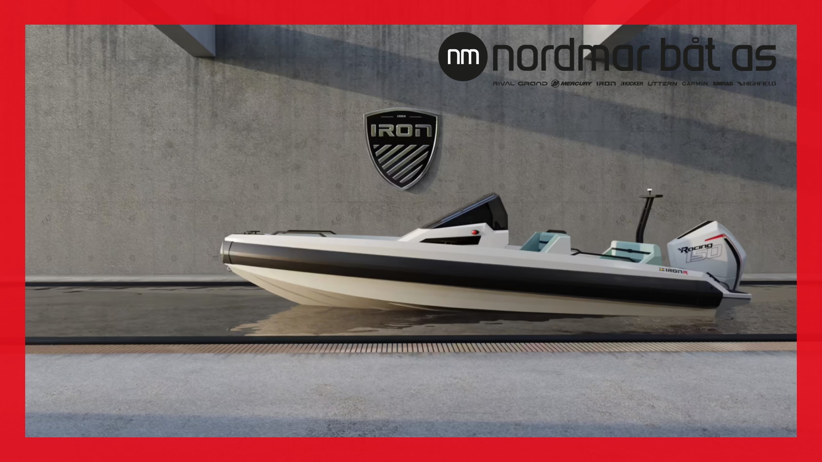 Bilde av 'IRON Boats IRON 647 FACELIFT - Mercury V6 150HK Racing'