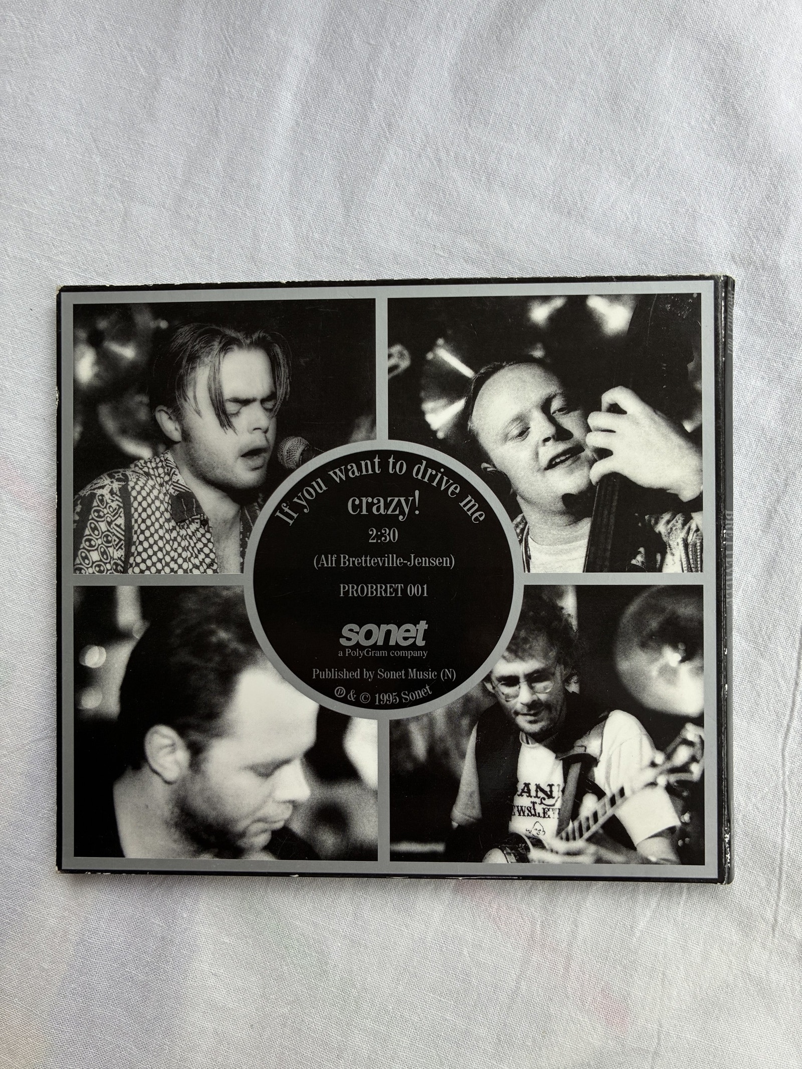 Bretteville – signert promo-CD, If You Want to Drive Me Crazy