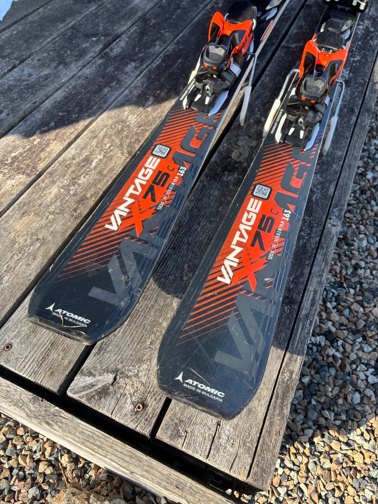 Atomic Vantage X 75 C carvingski 163 cm med bindinger | FINN-torget