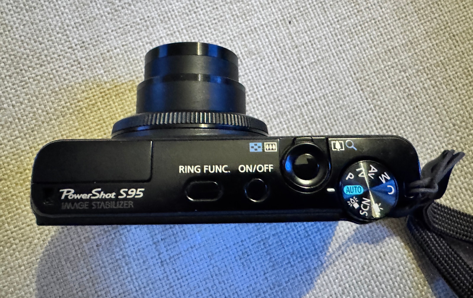Canon PowerShot S95 kompaktkamera svart | FINN-torget