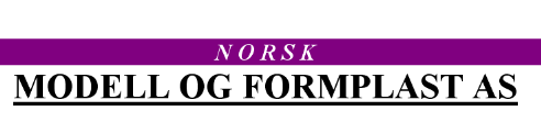 NORSK MODELL OG FORMPLAST AS