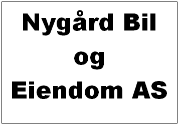 Nygård Bil og Eiendom AS IKKE AKTIV