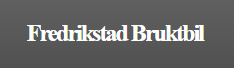 Fredrikstad Bruktbil AS