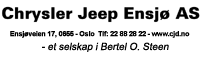 Chrysler Jeep Ensjø AS IKKE AKTIV