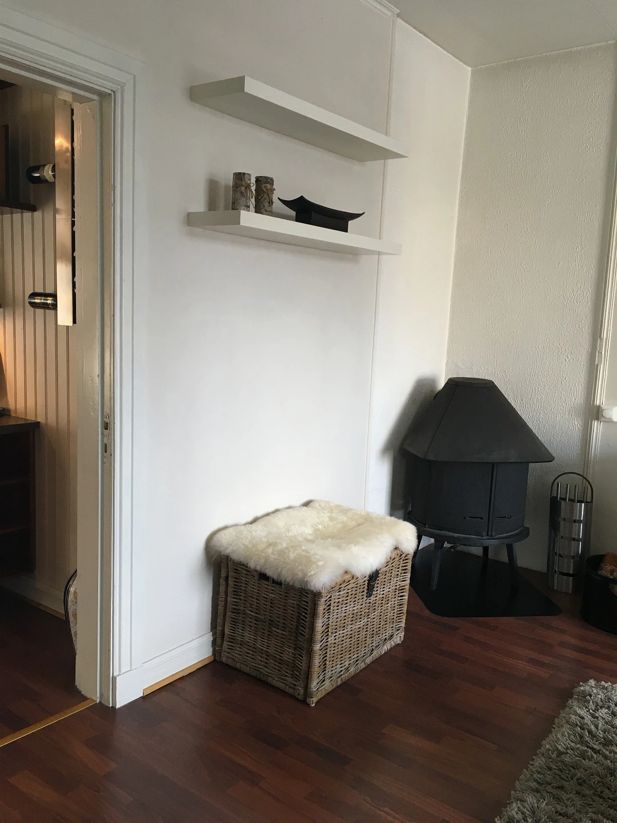 Peisovn på stue Galleribilde