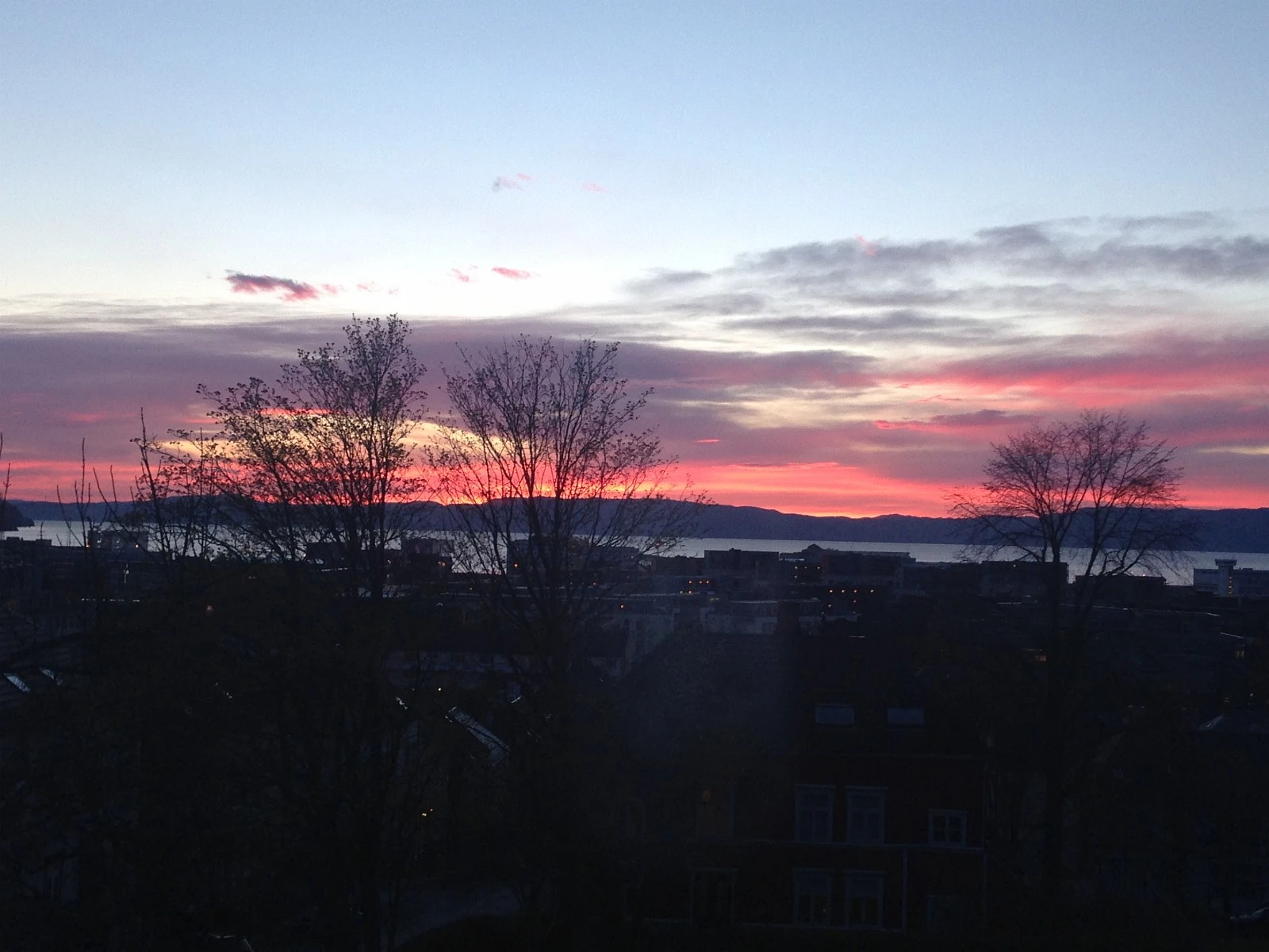 Utsikt på kveldstid 2 Galleribilde