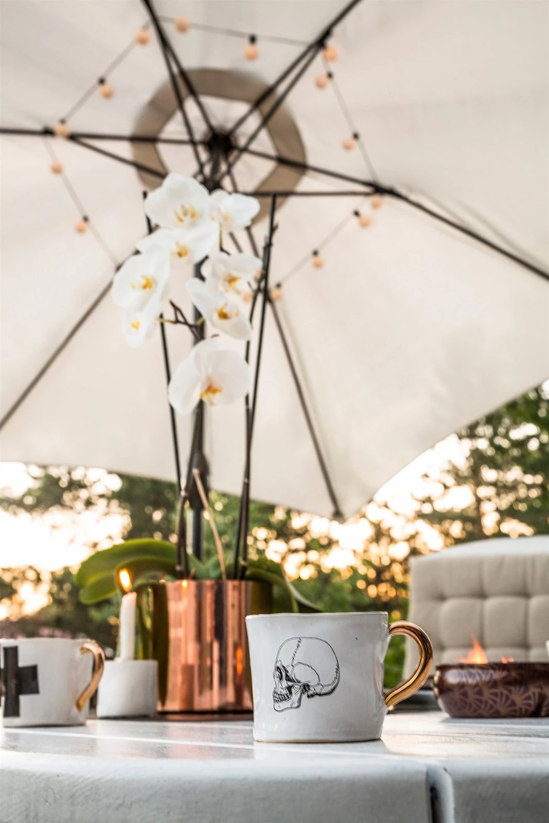 Detalj - Uteplass vest Galleribilde