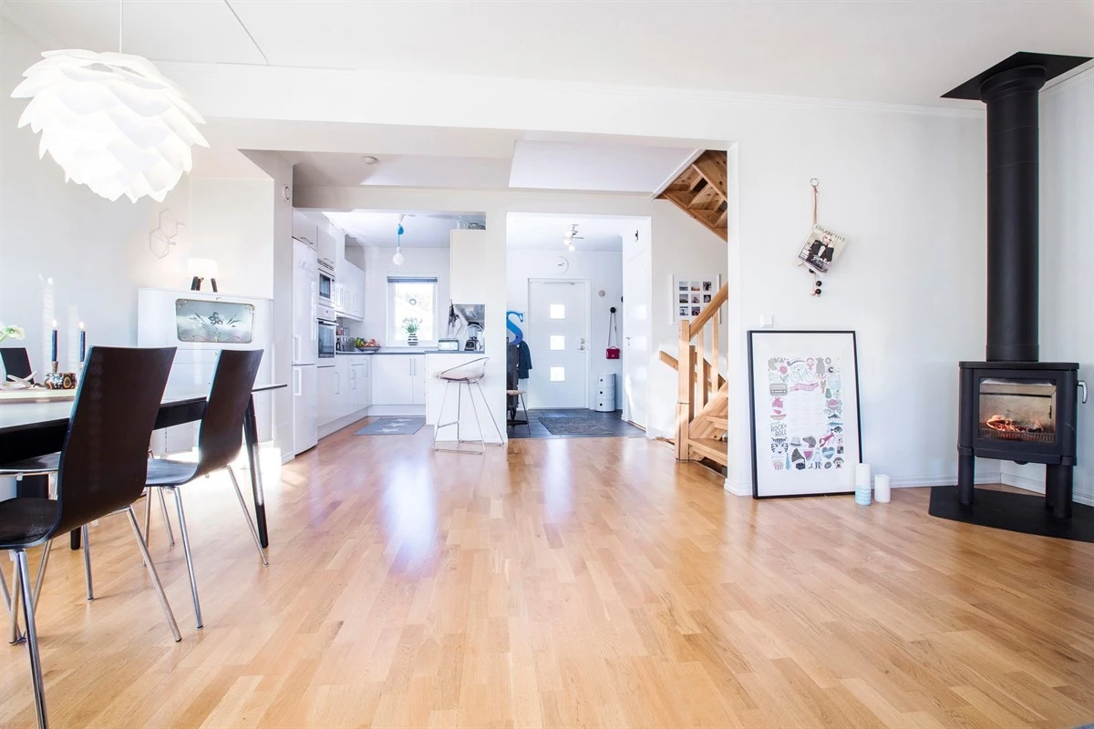 Åpen romløsning ivaretar de gode lysforholdene Galleribilde