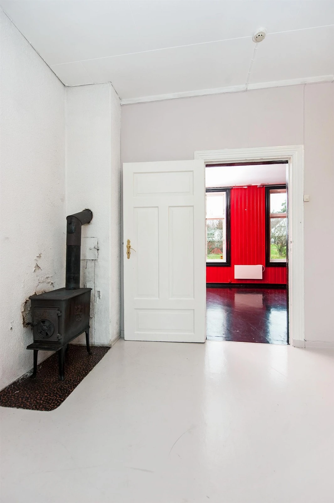 Bildet viser to av stuene i eneboligen Galleribilde