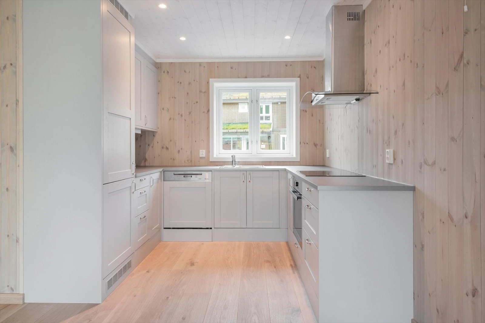 Interiør med alternativ lysere beis Galleribilde