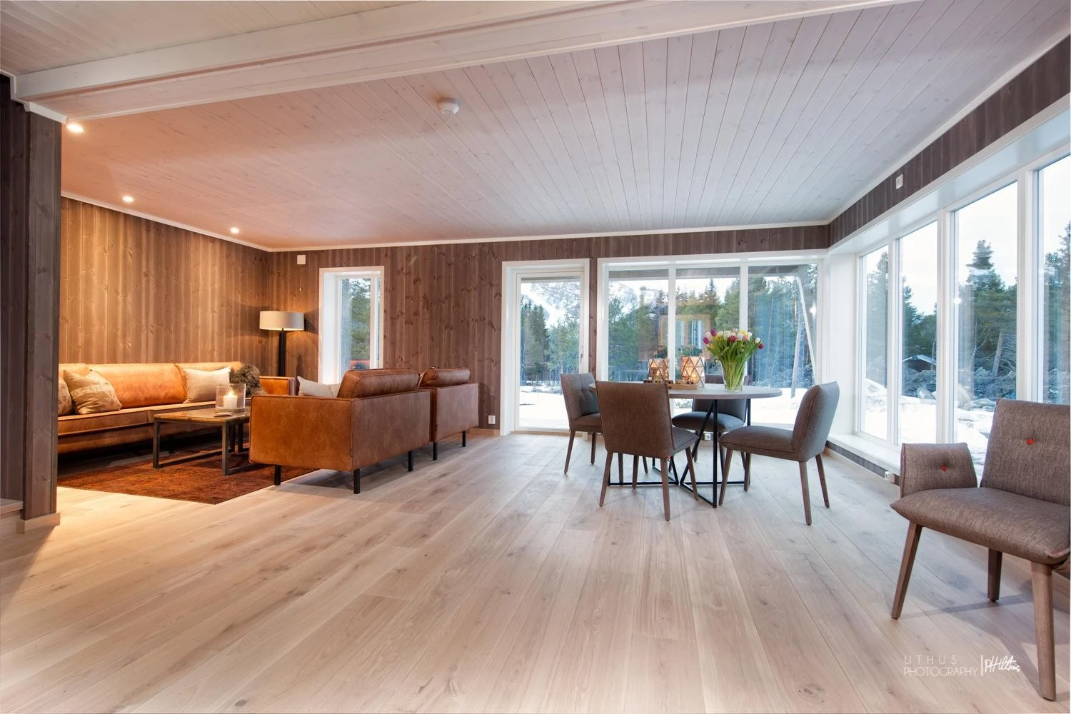 Interiør - visningshytte Galleribilde