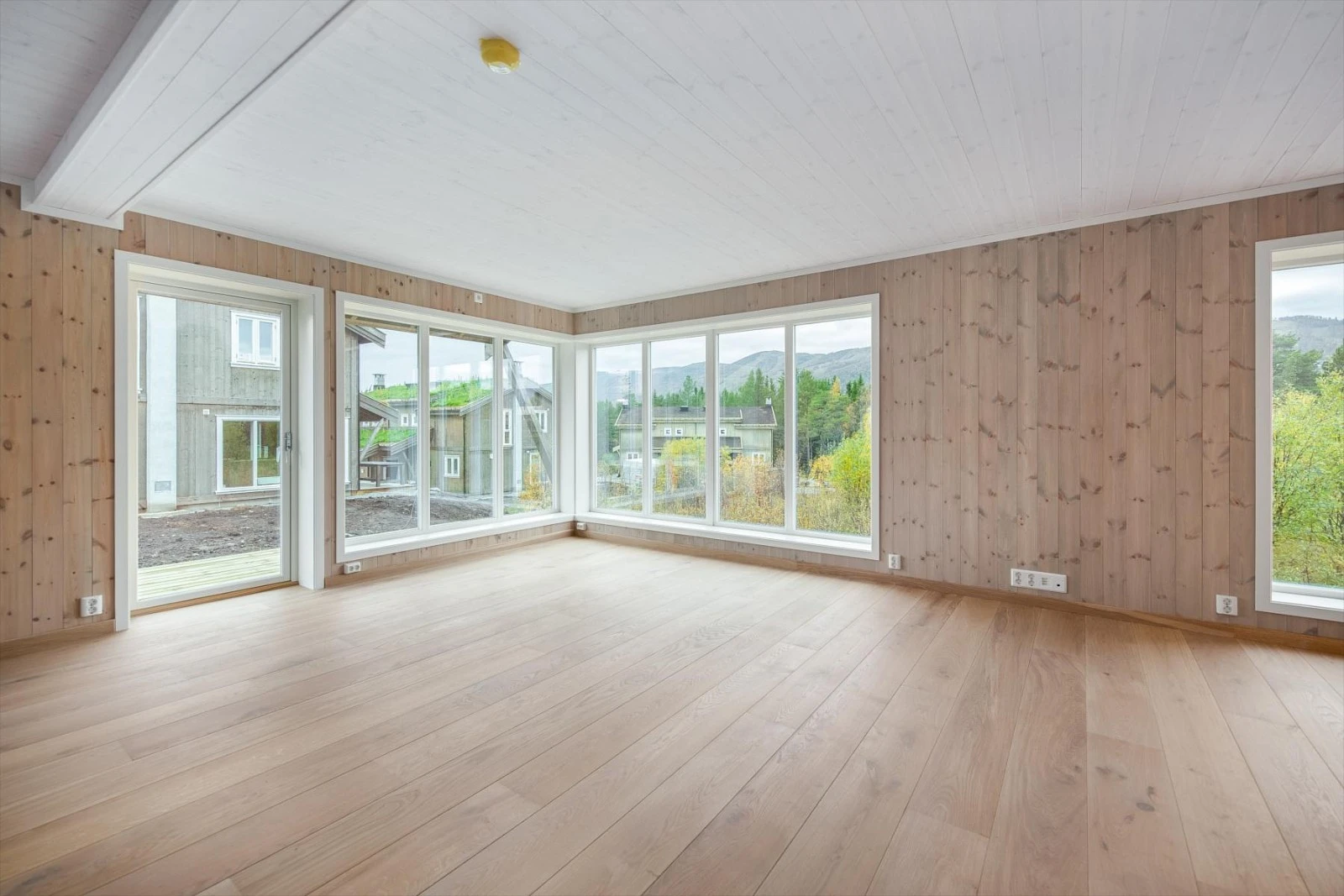 Interiør med alternativ lysere beis Galleribilde