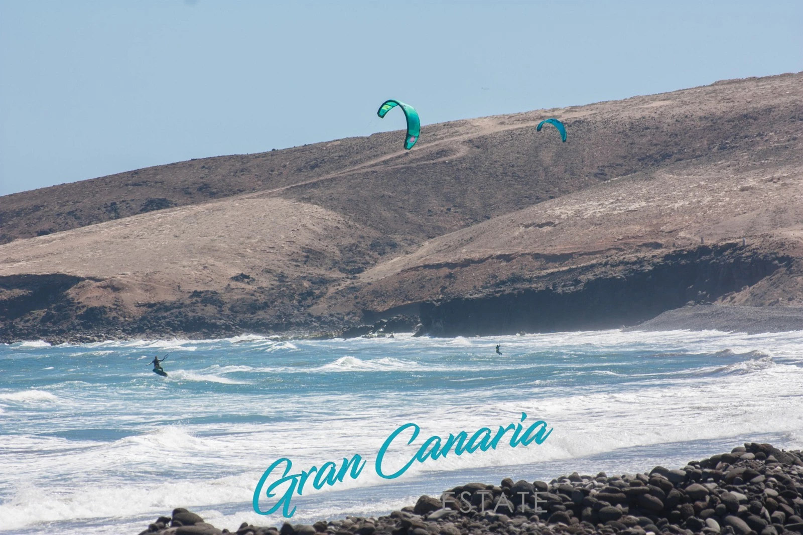 Populært sted å vindsurfe Galleribilde