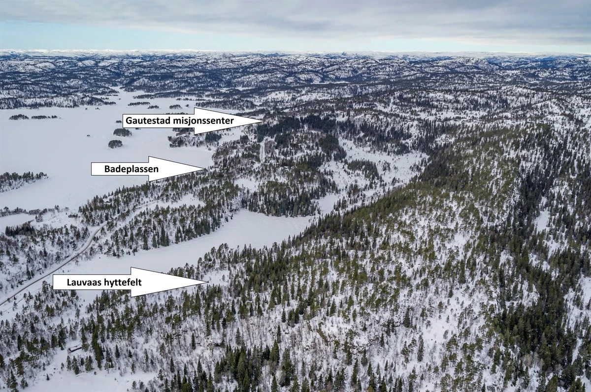 Vi har gleden av å presentere et nytt tomtefelt med fantastisk beliggenhet ved Gautestad Galleribilde