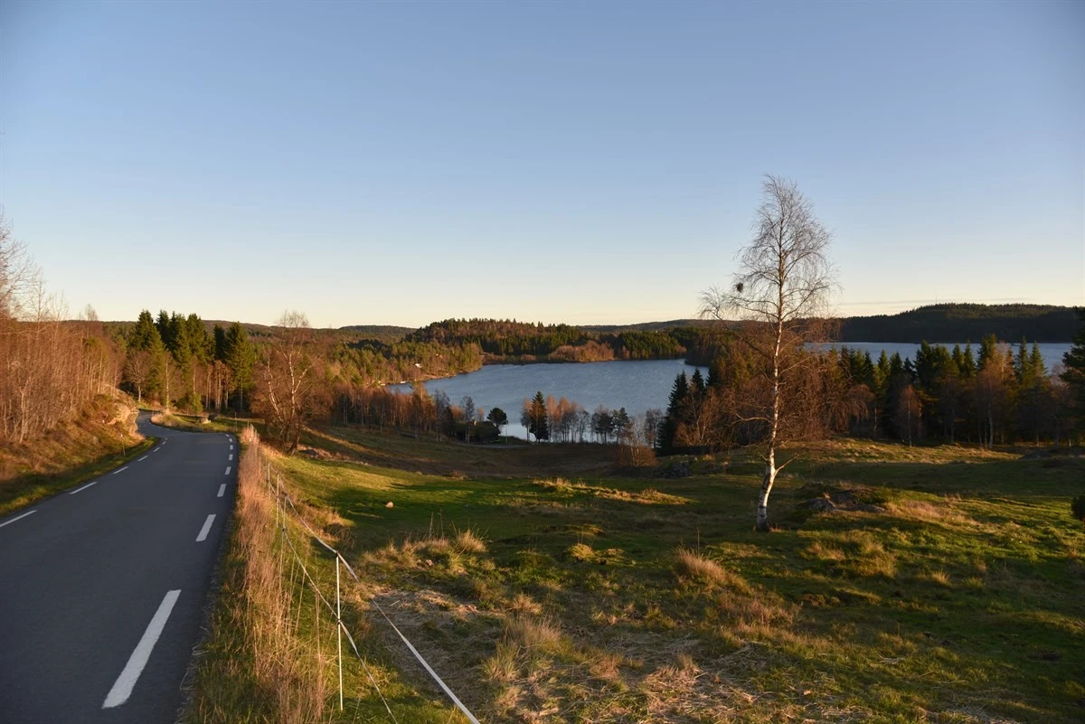 Høvringsvannet sett fra Gautestad Galleribilde