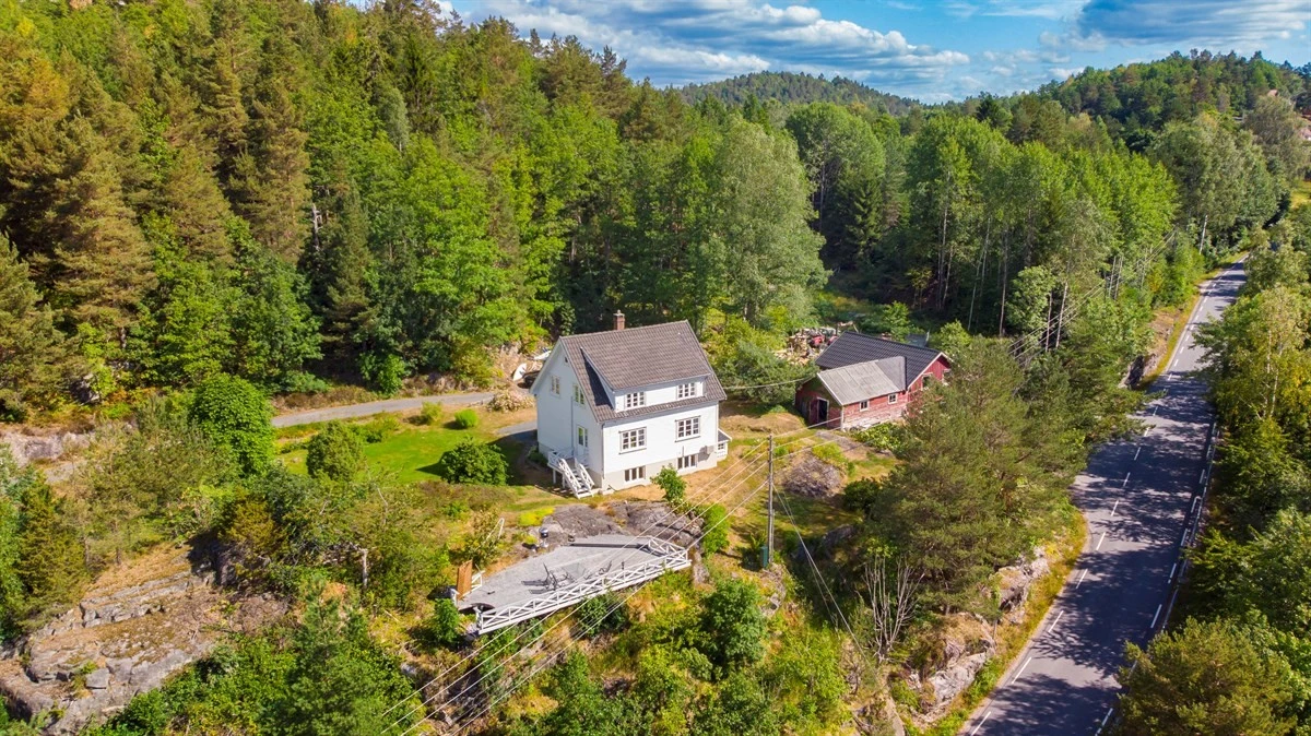 Dronebilde. Galleribilde