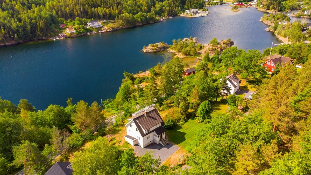 Dronebilde. Galleribilde