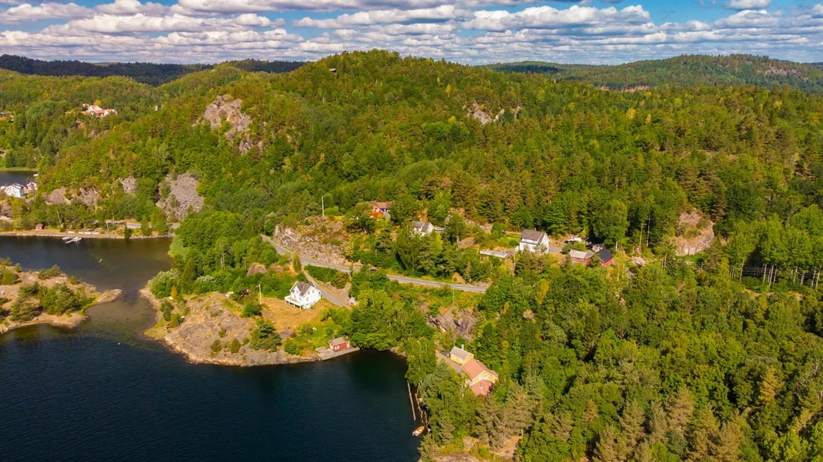 Dronebilde. Galleribilde