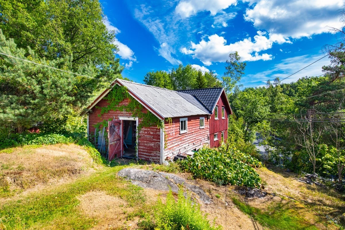 Eldre del av uthus. Galleribilde