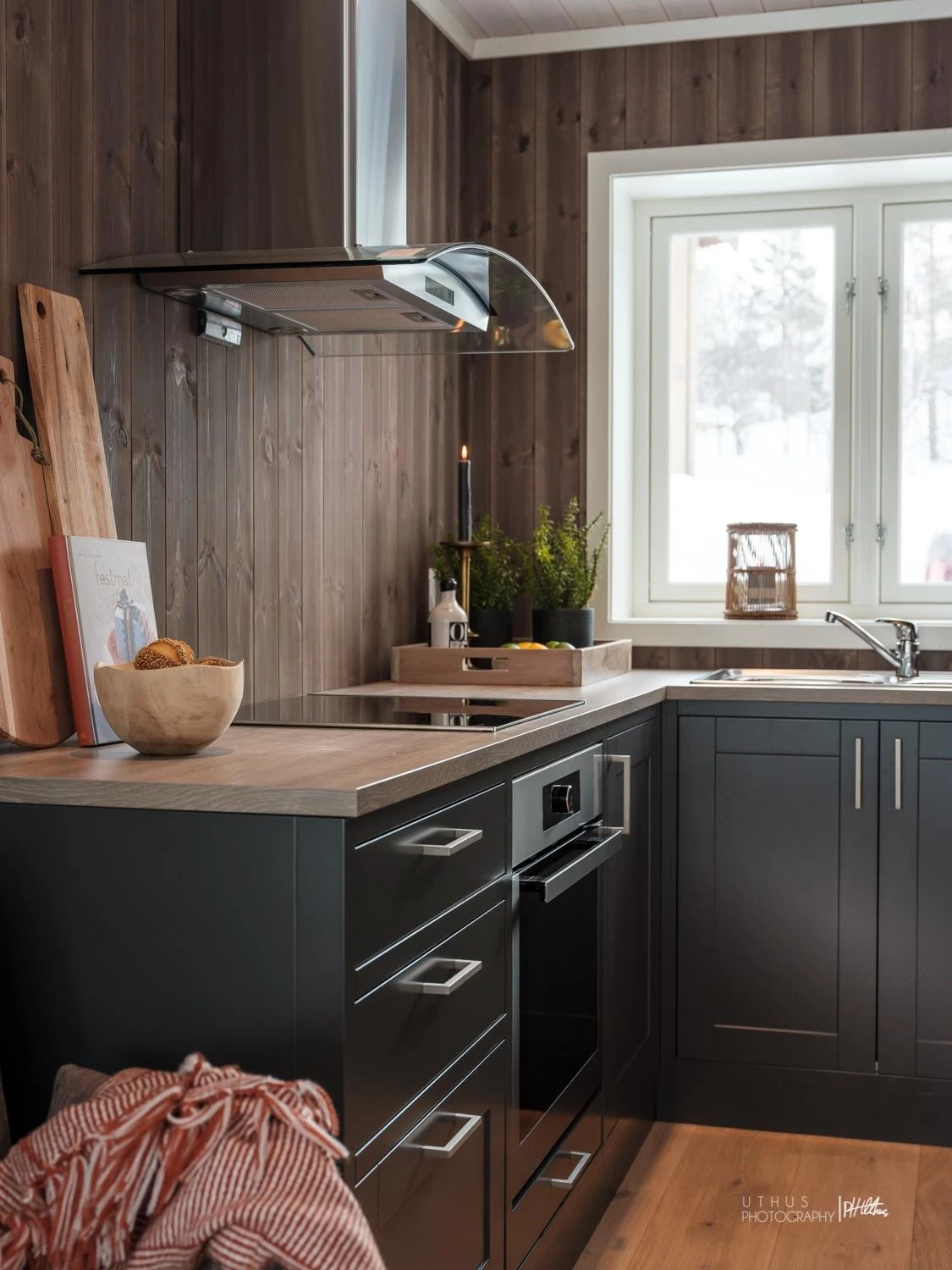 Bilde fra tilsvarende hytte - utstyrsnivået på avbildet hytte avviker noe da det her er gjort tilvalg Galleribilde