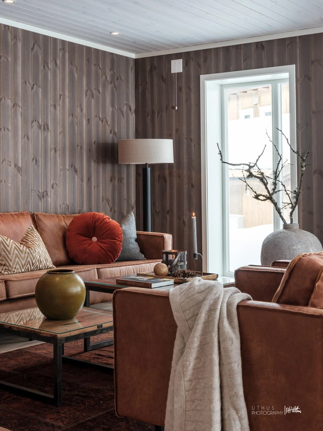 Bilde fra tilsvarende hytte - utstyrsnivået på avbildet hytte avviker noe da det her er gjort tilvalg Galleribilde