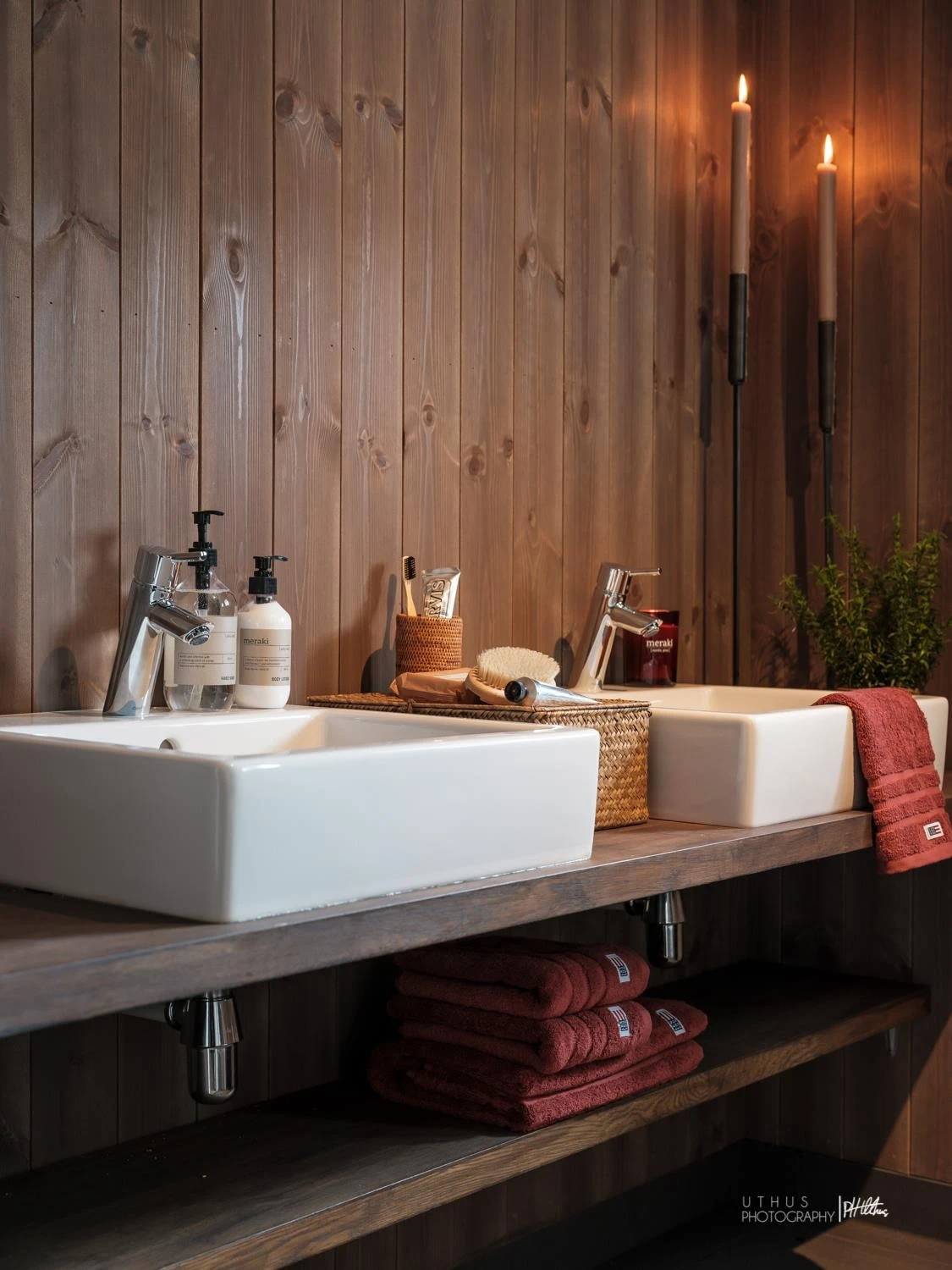 Bilde fra tilsvarende hytte - utstyrsnivået på avbildet hytte avviker noe da det her er gjort tilvalg Galleribilde