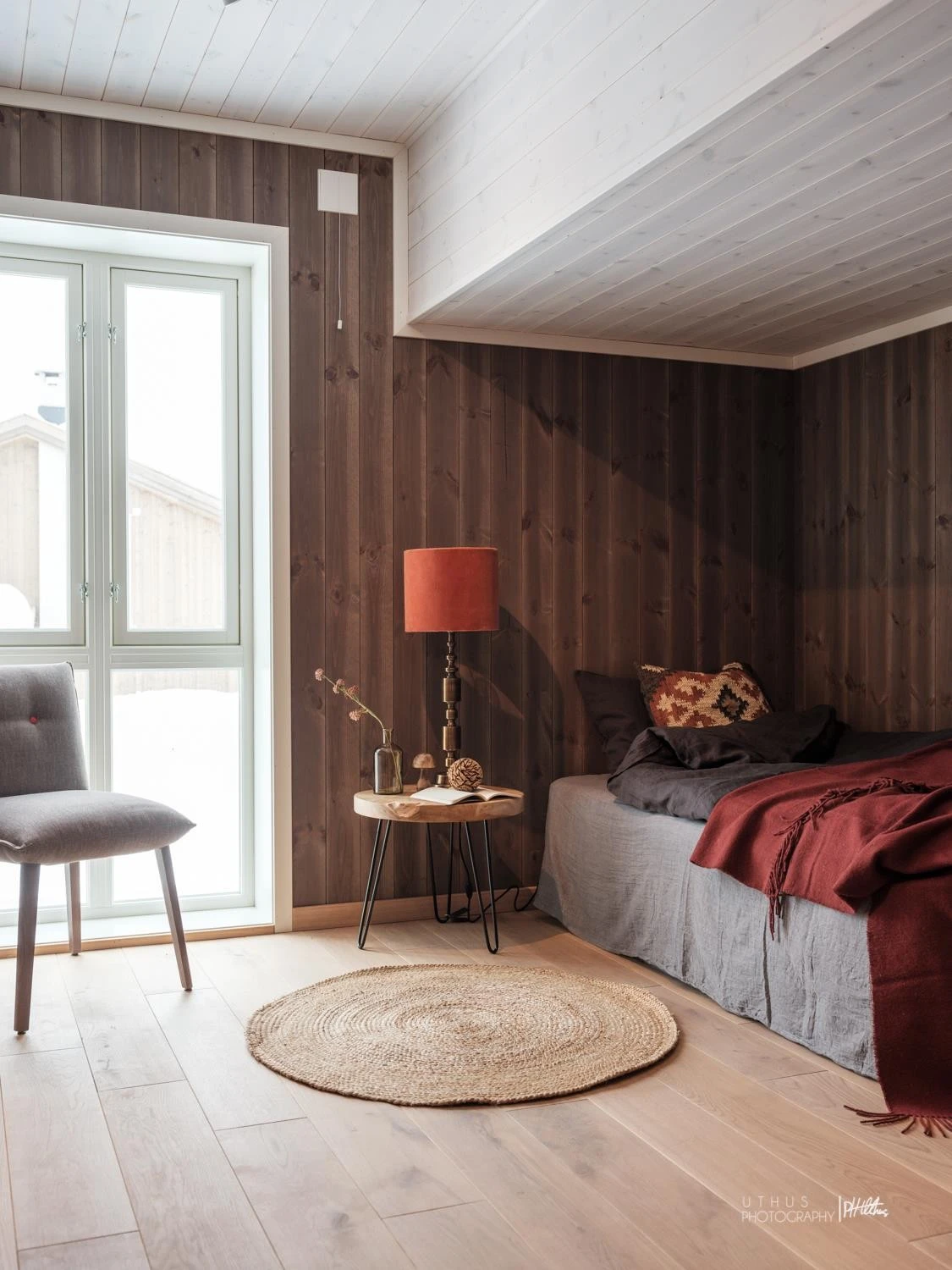 Bilde fra tilsvarende hytte - utstyrsnivået på avbildet hytte avviker noe da det her er gjort tilvalg Galleribilde