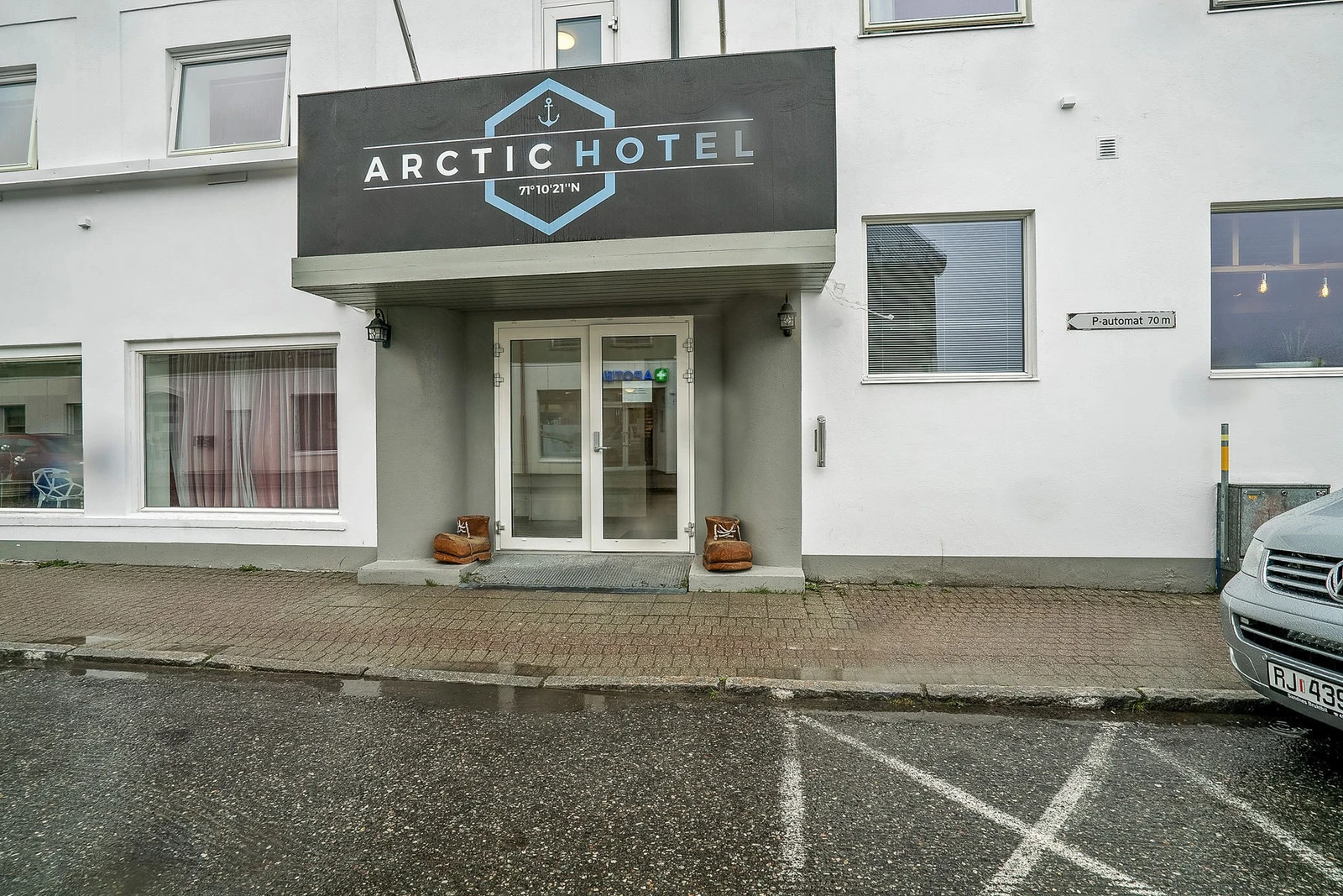 Inngangsparti Galleribilde