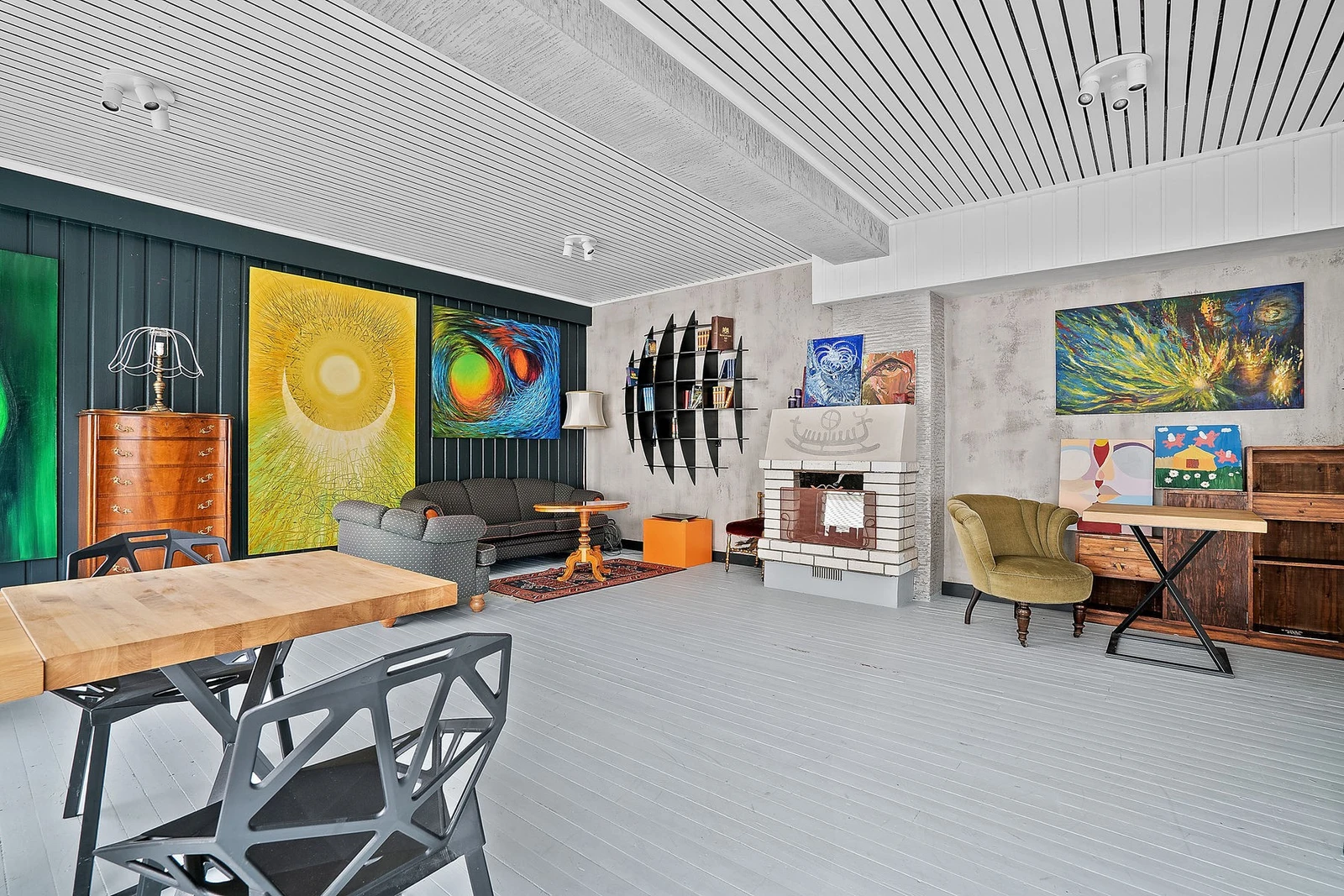 Fellesrom Galleribilde