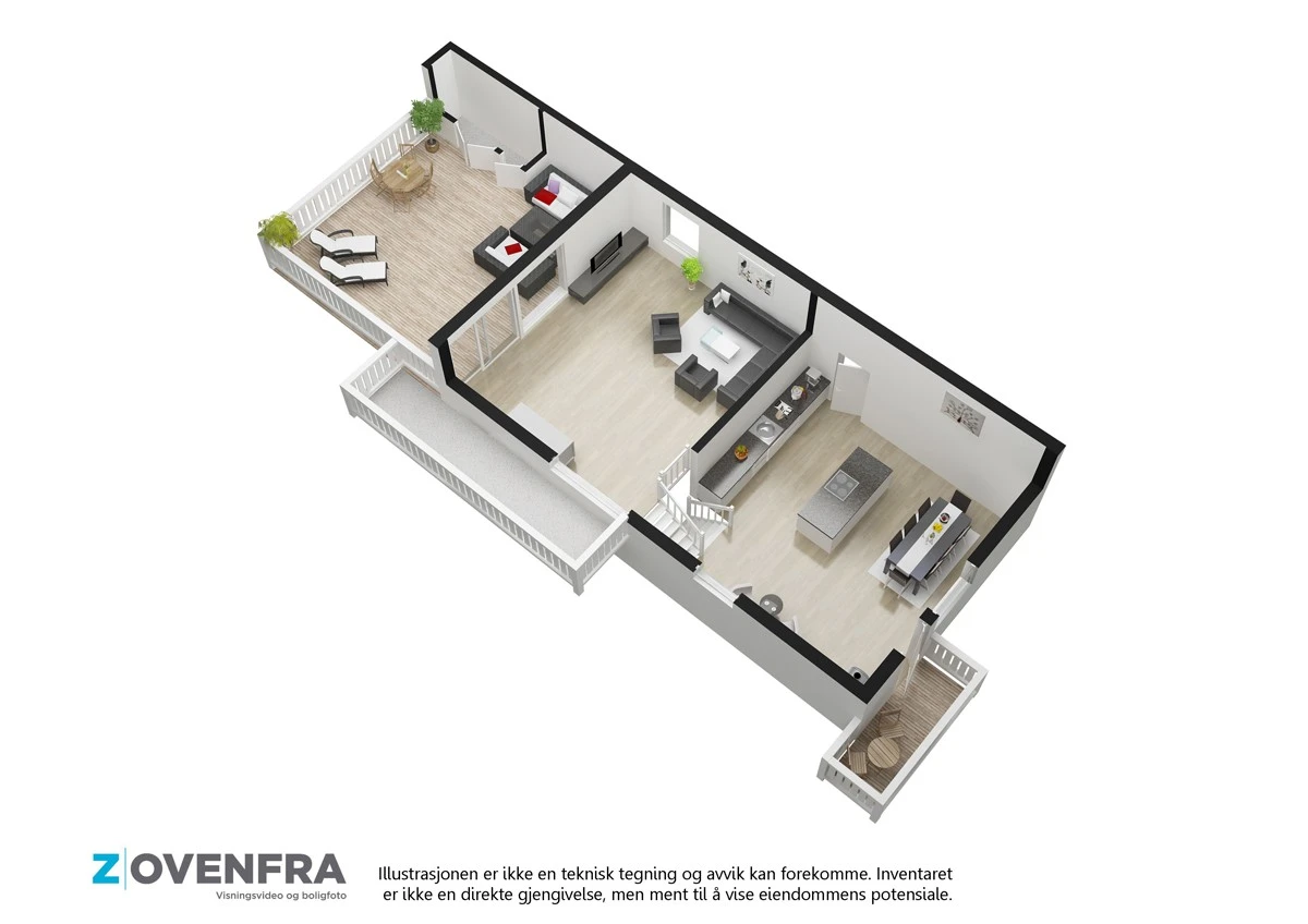 Plantegning - 3 og 4 etg Galleribilde