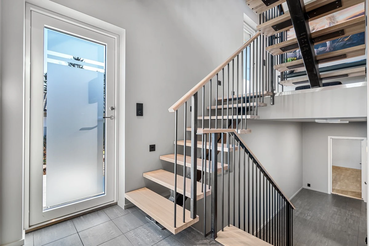 Delplan med utgang til hagen Galleribilde