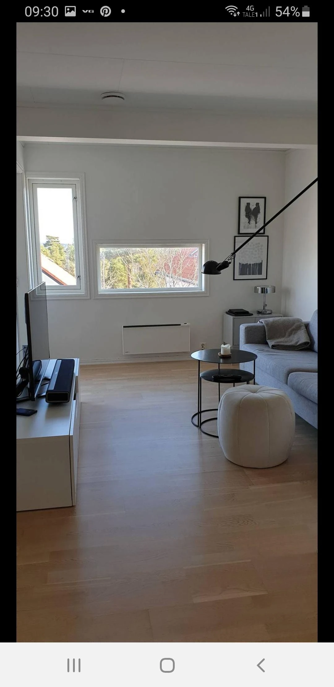 Dette er i dag omgjort til soverom nr 1. Galleribilde