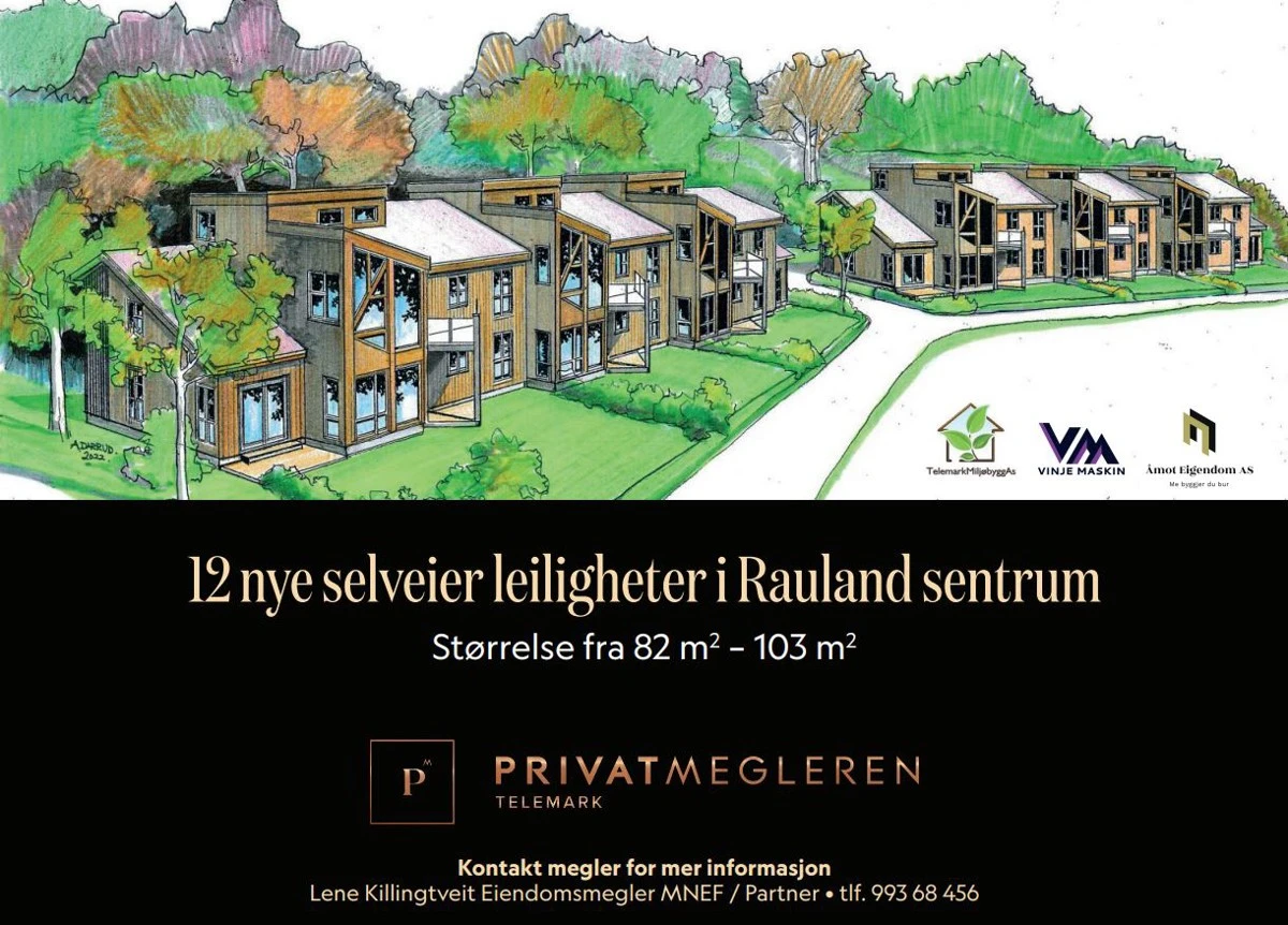 Prosjektet bygges i høy kvalitet og av lokale, anerkjente aktører. Ta gjerne kontakt for en hyggelig boligprat Galleribilde