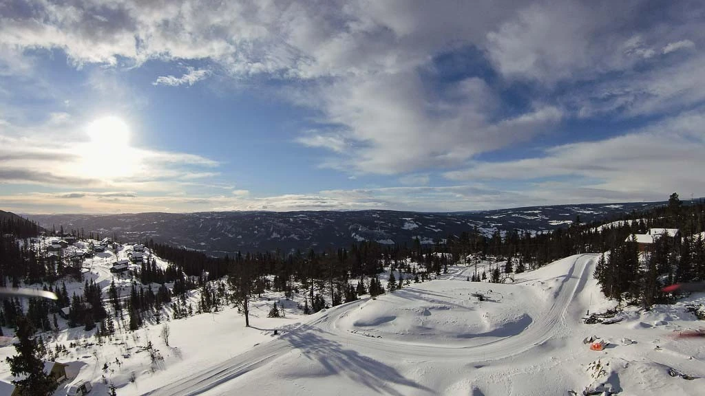 Sol hele året og turmuligheter sommer som vinter Galleribilde