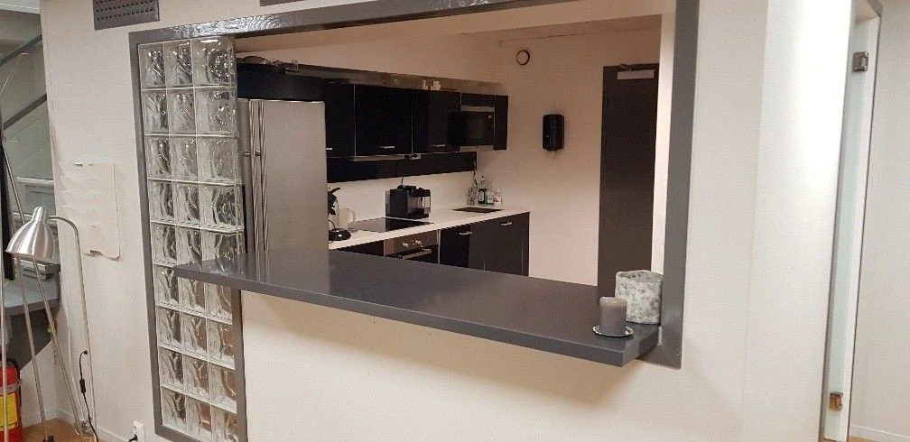 Kjøkken fra utsiden Galleribilde