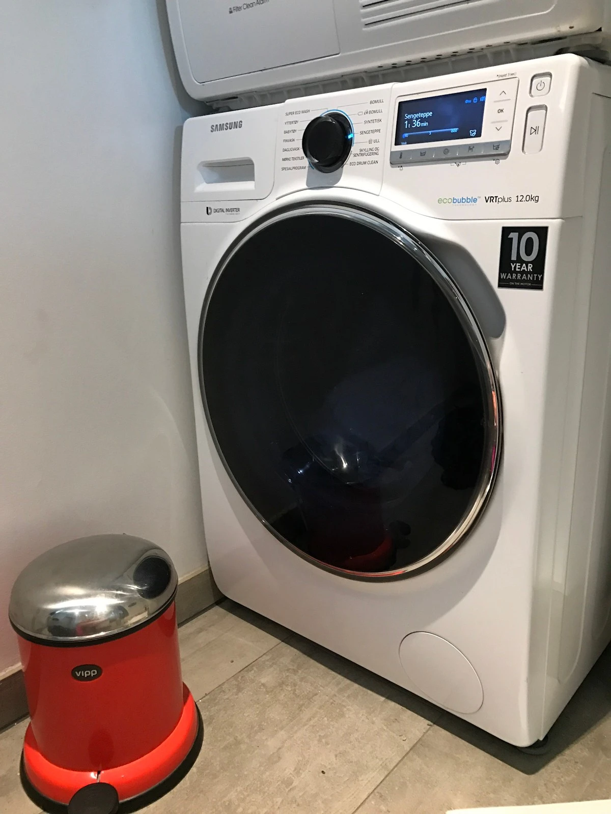 Vaskemaskin og tørketrommel Galleribilde