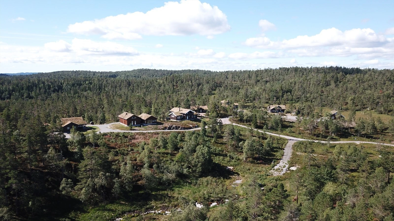 Tomtene ligger på ca. 490 moh Galleribilde