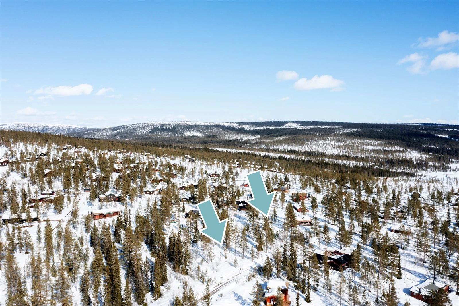 Drone tomt 204 og 205. Galleribilde