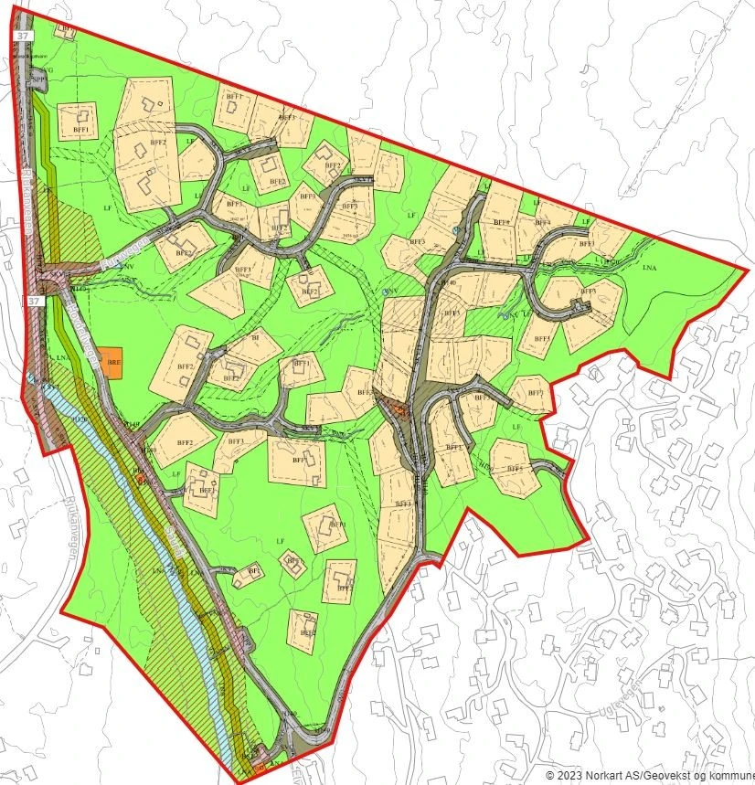 Hovdeli - tomter Galleribilde