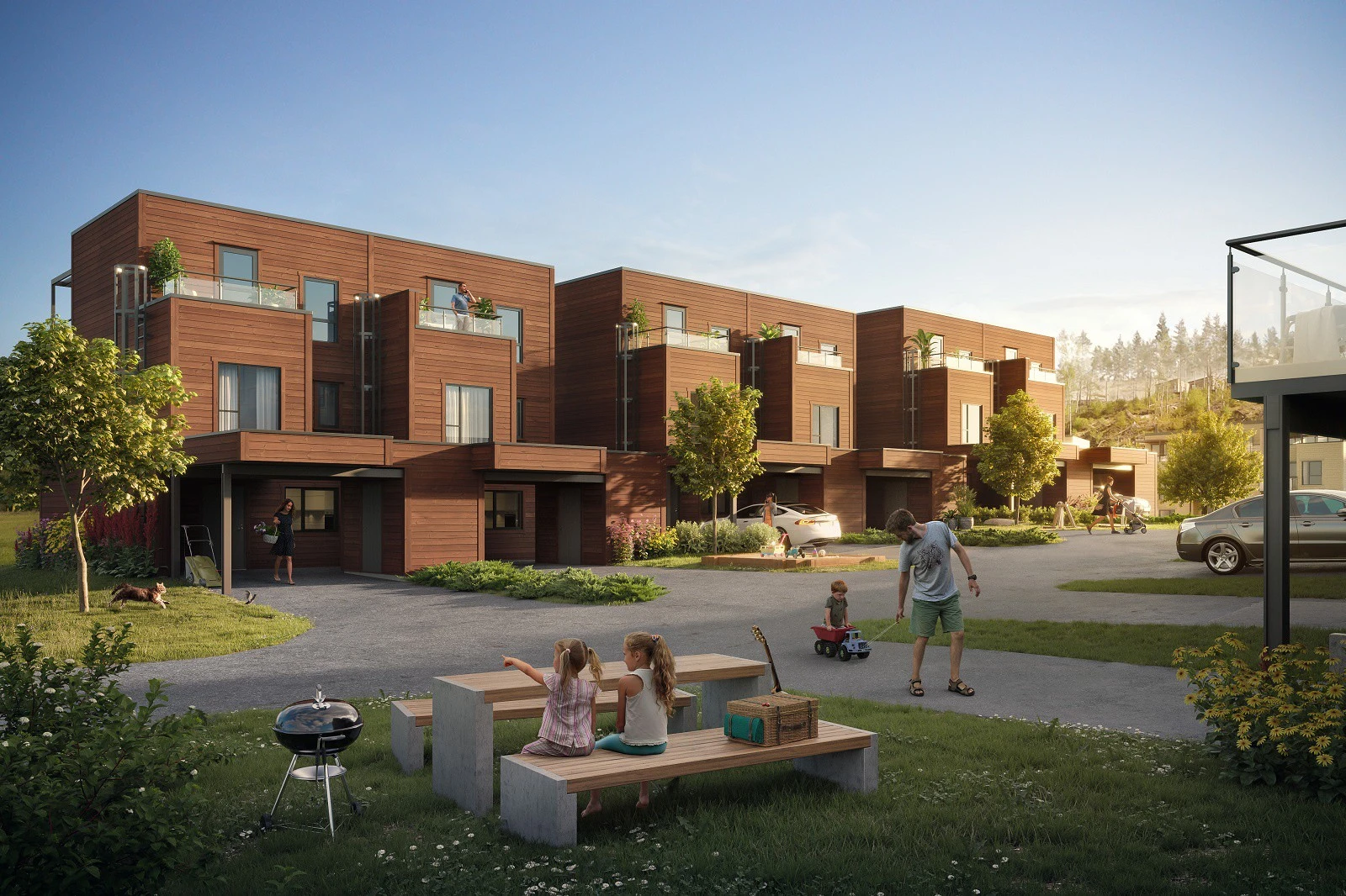 Tilsvarende boligtype fra annet boligprosjekt hus 42-47 Galleribilde