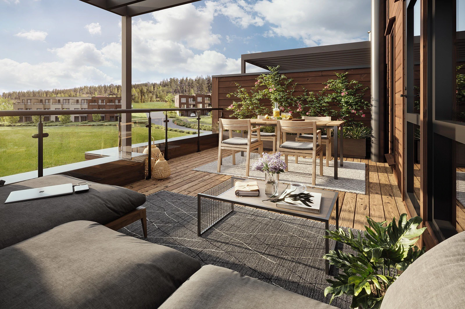 Tilsvarende boligtype fra annet boligprosjekt - Hus 42-47 og 70-75 Galleribilde