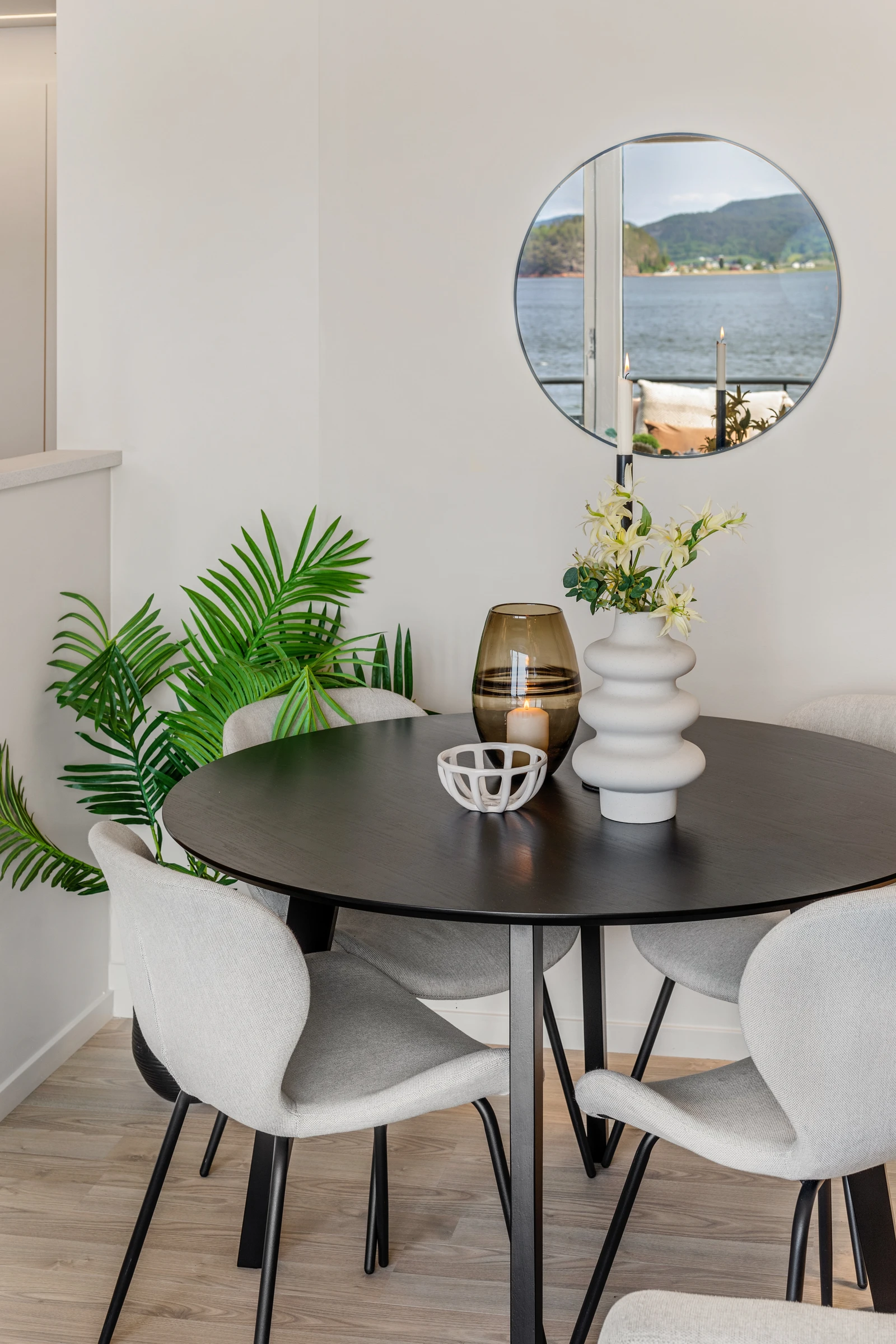 Hyggelig spiseplass. Galleribilde