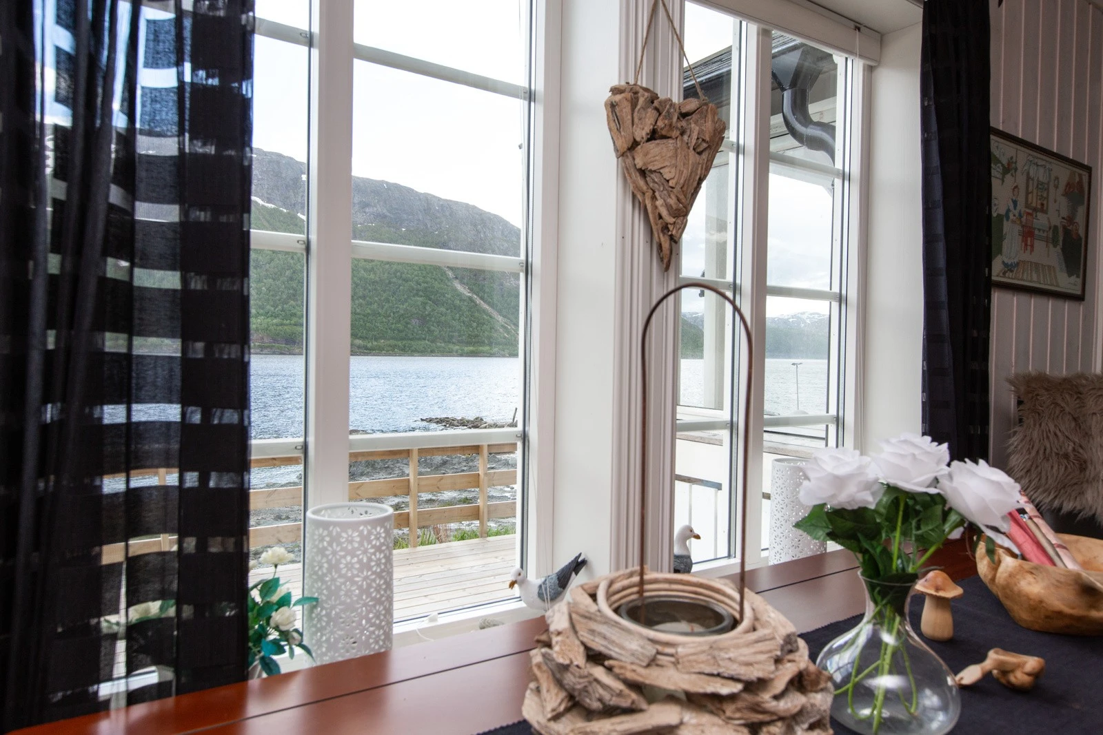 Utsikt fra kjøkkenvinduet Galleribilde