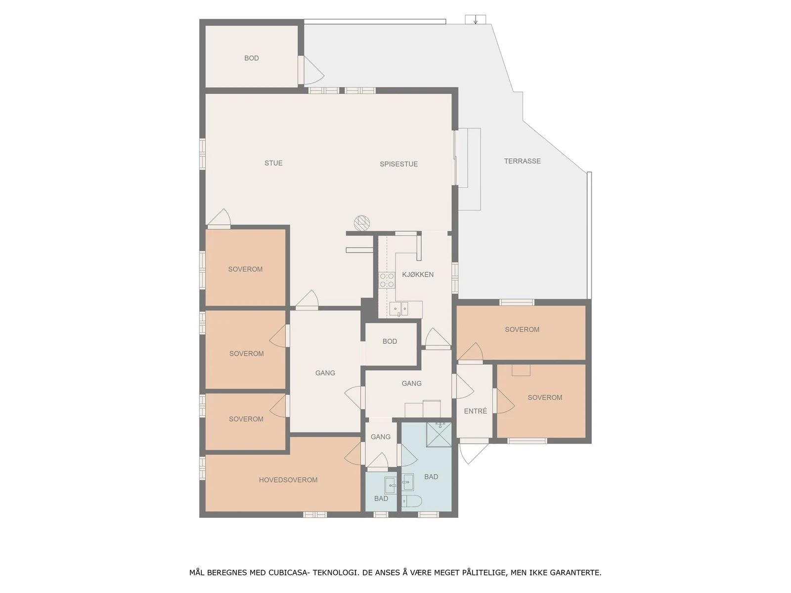 Planskisse Galleribilde