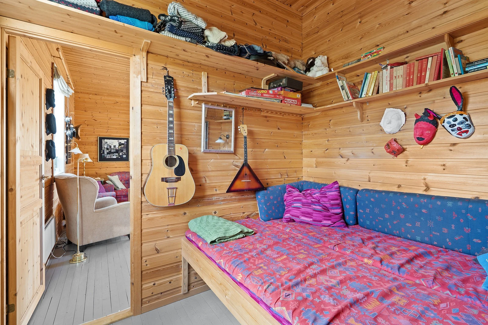 Soverom ved stuen Galleribilde