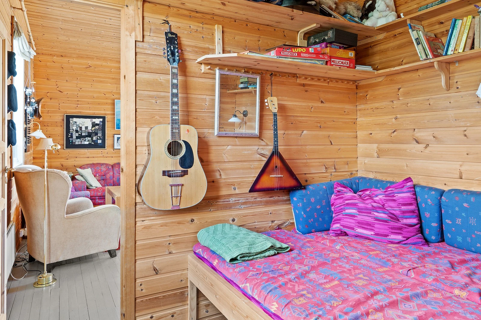 Soverom ved stuen Galleribilde