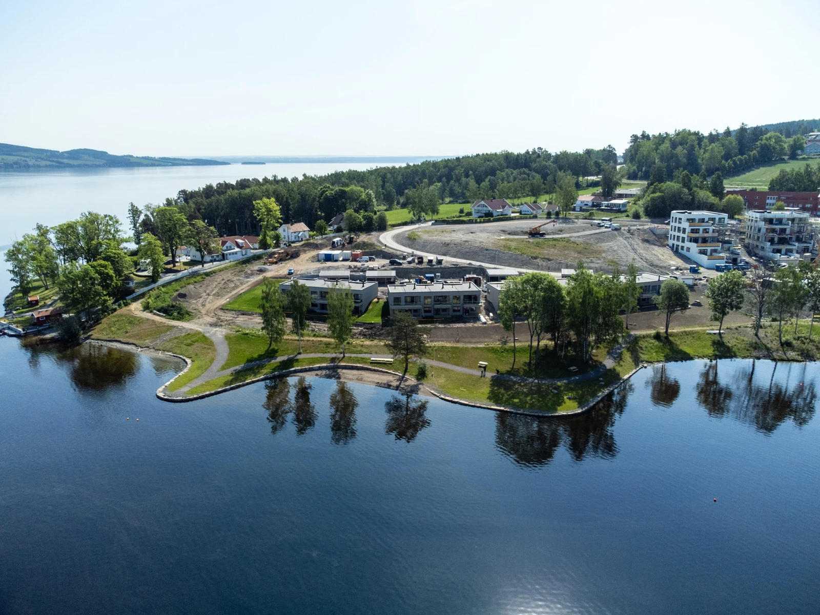 Området begynner virkelig å ta form. Galleribilde